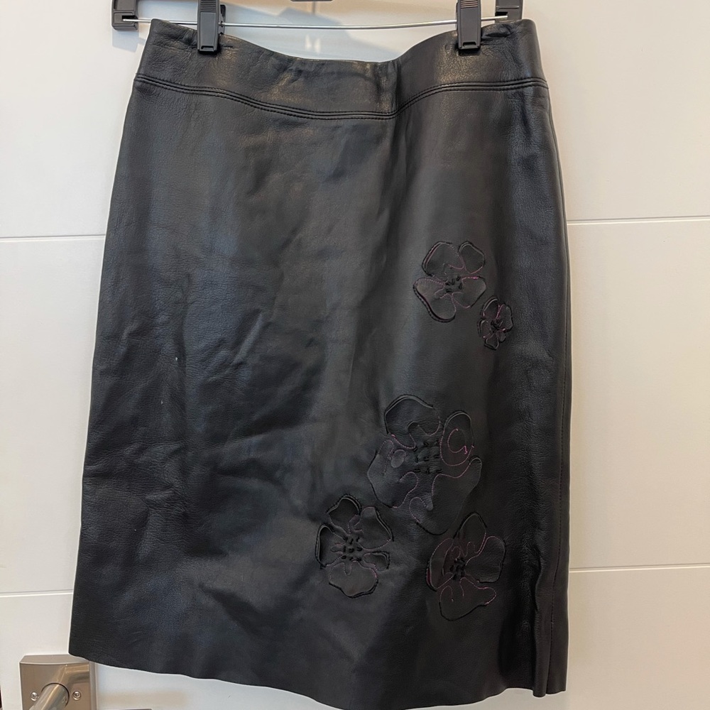 Leather BCBG set